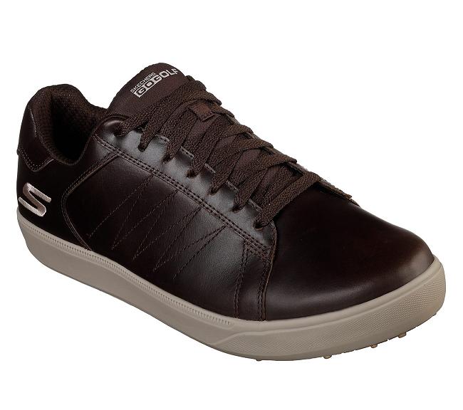 Zapatos de Golf Skechers Hombre - GO GOLF Drive 4 Marrones COTXU3980